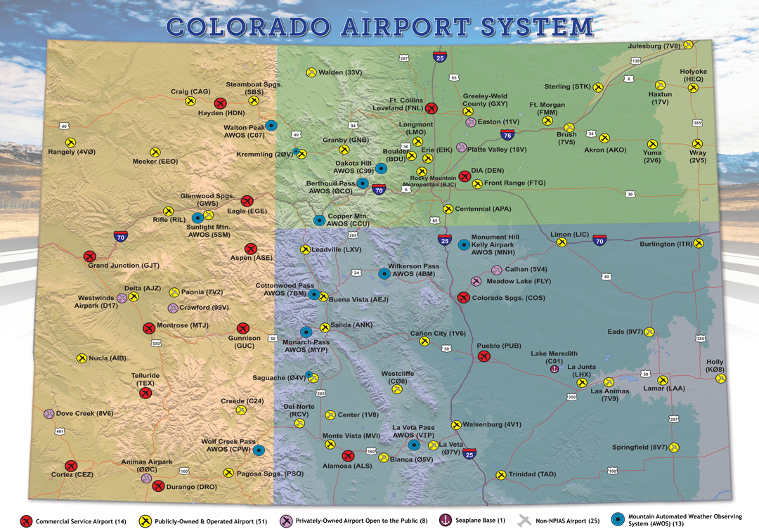 airports in state of colorado